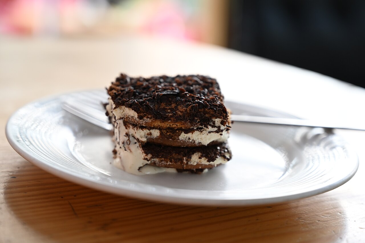 Photo : le vrai tiramisu italien au mascarpone