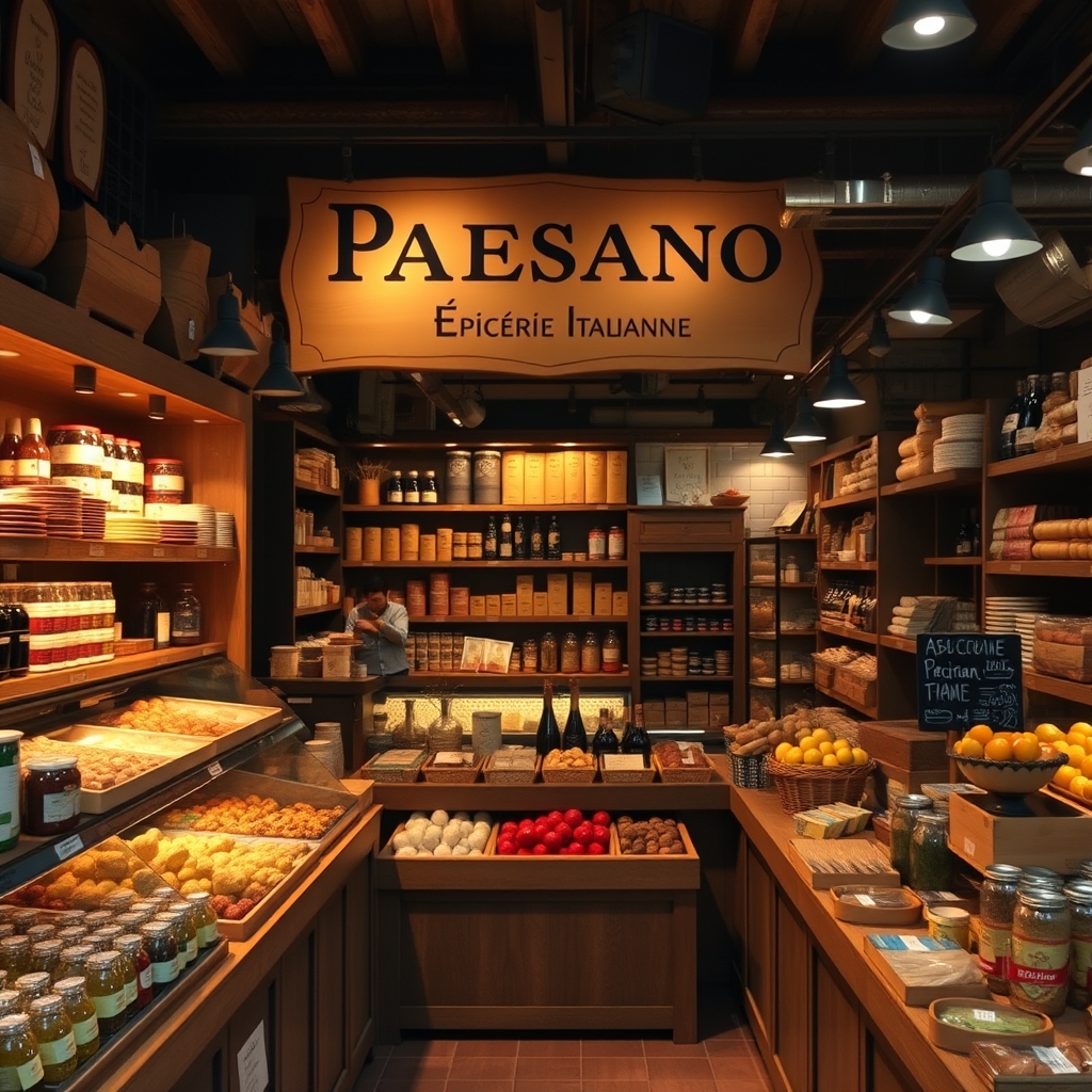 Paesano Épicerie Italienne — épicerie italienne à Marseille