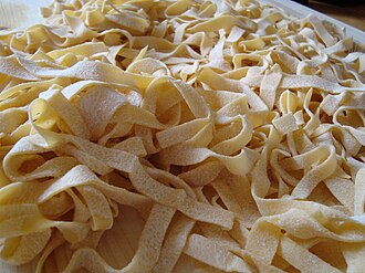 Fettuccine — format de pâtes italiennes