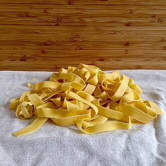 Tagliatelle — format de pâtes italiennes